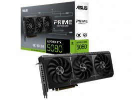 Asus Videókártya NVIDIA Prime RTX 5080 16GB (PRIME-RTX5080-O16G)